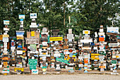 Schilderwald; Watson Lake, Yukon Territorium, Kanada