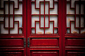 Closed Doors In Qi Bao; Shanghia, China