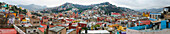 Panoramablick auf eine mexikanische Stadt; Guanajuato, Guanajuato, Mexiko