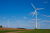 Windturbinen; St. Remi, Quebec, Kanada