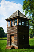 Wachturm im Vernichtungslager Birkenau; Osweciem, Polen