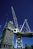 Office Building Construction, Cranes