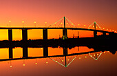 Westgate-Brücke bei Sonnenuntergang, Australien