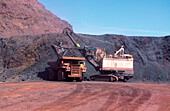 Eisenerzabbau, Tagebau, Australien
