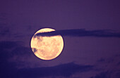 Full Moon and Clouds