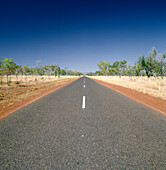 Landstraße, Australisches Outback, Australien