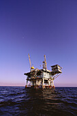 Offshore Oil Rig, California, USA