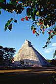 Pyramide des Magiers Uxmal Ruinen, Yucatan, Mexiko