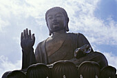 Buddha-Statue, Lantau-Insel, Hongkong, China