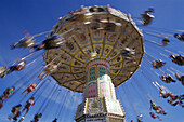 Swing Ride at Amusement Park