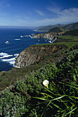 Big Sur Küstenlinie, Kalifornien, USA