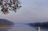 Houseboat on Lake Barkley, Tennessee, USA