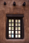 Nahaufnahme eines Fensters, Santa Fe, New Mexico, USA