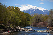 Kayaking on the Arkansas River, Salida, Chaffee County, Colorado, USA