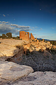 Burg Hovenweep, Kleiner Ruinen Canyon, Hovenweep National Monument, Utah, USA