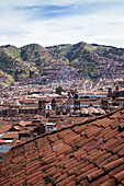 Dächer, Cuzco, Peru