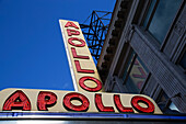 Apollo Theater Neon Sign, Harlem, New York City, New York, USA