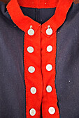 Detail of Revolutionary War Soldier's Uniform, Valley Forge National Historical Park, Pennsylvania, USA