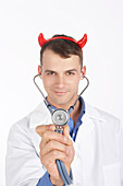 Doctor Dressed as Devil