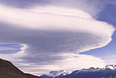 Clouds over Patagonian Icefield, Argentina