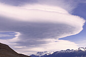 Wolken über dem Patagonischen Eisfeld, Argentinien