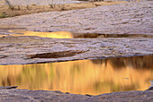 Spiegelungen im Wasser, Namaqualand, Südafrika