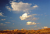 Wolken am Himmel über Landschaft, Augrabies Falls National Park, Südafrika