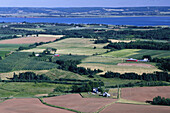 Landwirtschaftliche Felder, Canning Look-Off, Canning, Nova Scotia, Kanada