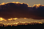 Sonnenuntergang, St. Peters, Neuschottland, Kanada