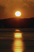 Sonnenaufgang, Belleisle Bay, New Brunswick, Kanada