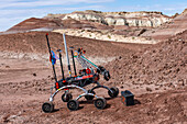 Northeastern University Mars Rover. University Rover Challenge, Mars Desert Research Station, Utah. Northeastern University Mars Rover Team, Boston, USA