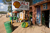 Shell petrol station in Ethiopia