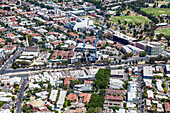 Aerial view of St Kilda in Melbourne, Australia