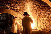 Old foundry. Parque y Ferrería de Mirandaola. Legazpi, Gipuzkoa, Basque Country, Spain.