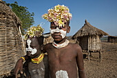 Karo-Stamm in Äthiopien