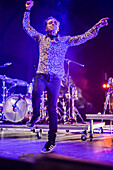 Mexican band Cafe Tacvba performing live at Vive Latino 2022 Music Festival in Zaragoza, Spain