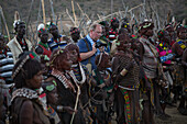 traditional dancing of the hamer tribe