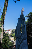 Street sculptures in Sintra, Portugal