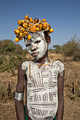 Mursi-Stamm in Südäthiopien,