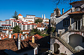 Skyline and architecture of Sintra, Portugal