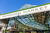 Borough Market, Southwark, London, England, Vereinigtes Königreich, Europa