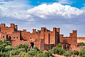 Ancient fortress (Ksar), Ait Ben Haddou, UNESCO World Heritage Site, Ouarzazate province, Morocco, North Africa, Africa