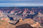 USA, Arizona, Grand Canyon National Park rock formations