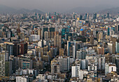 Aerial view over Lima, Peru, South America