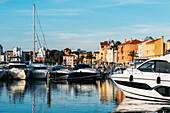 Die Welthauptstadt des Segelsports, Vilamoura Marina, Portugals größter Yachthafen, Algarve, Portugal, Europa