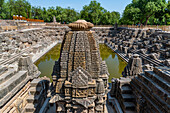 Sun Temple, Modhera, Gujarat, India, Asia