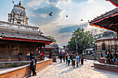 Tempel, Durbar Square, UNESCO-Weltkulturerbe, Kathmandu, Nepal, Asien