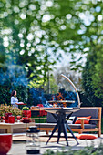 Barbecue on the terrace