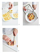 Brathähnchen mit Paprika Friggitello und Kartoffelchips zubereiten