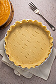 Shortcrust pastry base for Pumpkin Pie